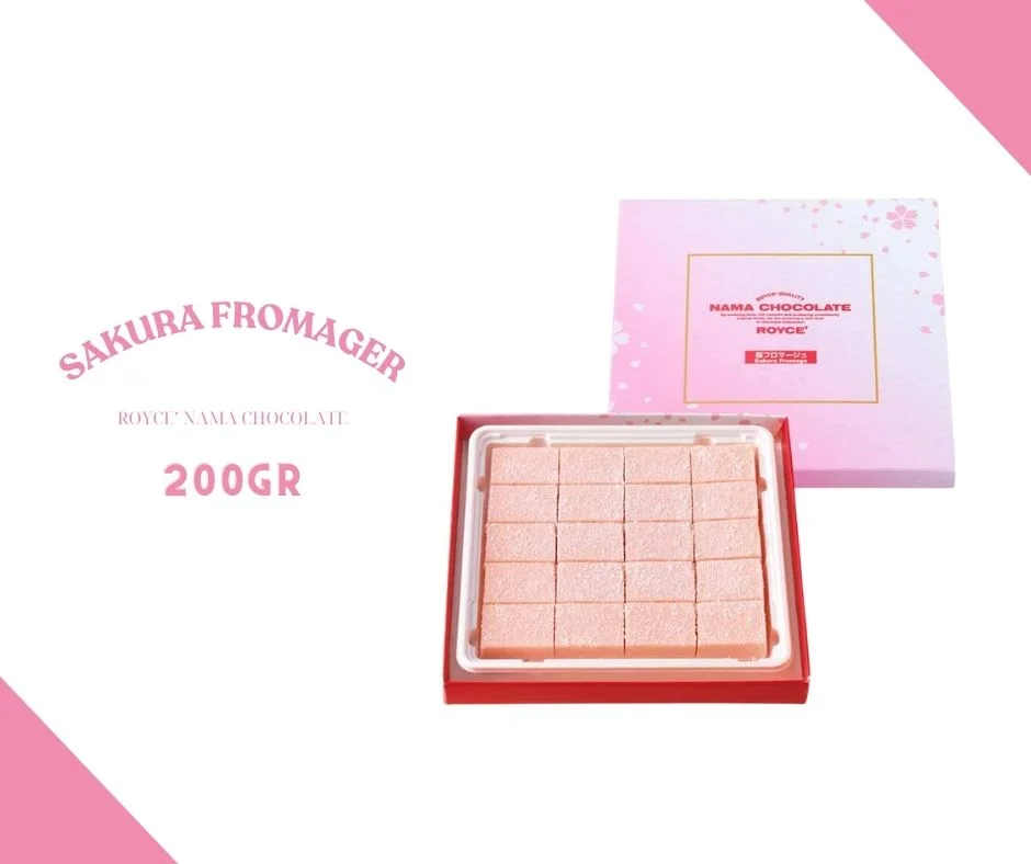 Nama chocolate sakura promage