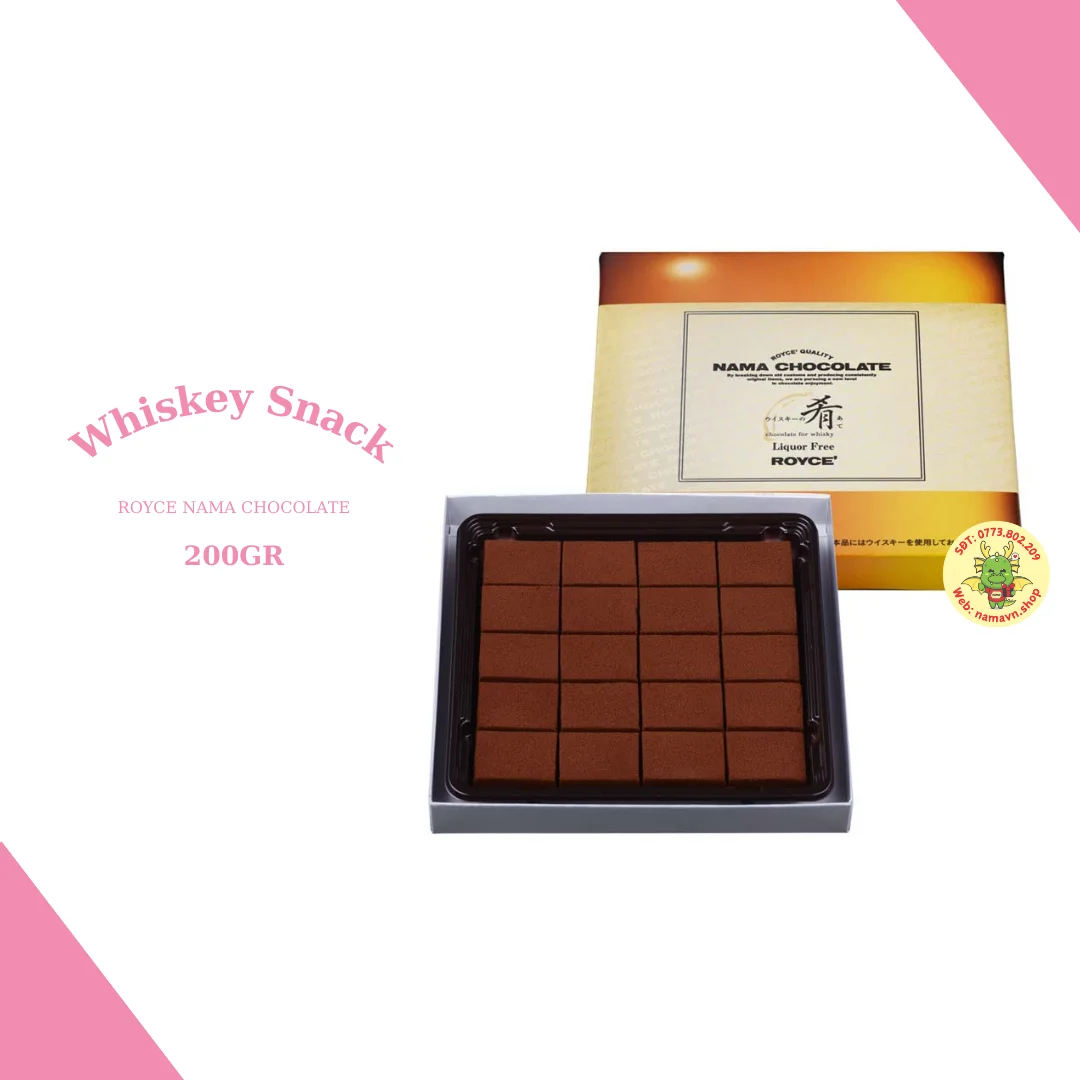 Nama chocolate Whiskey Snack