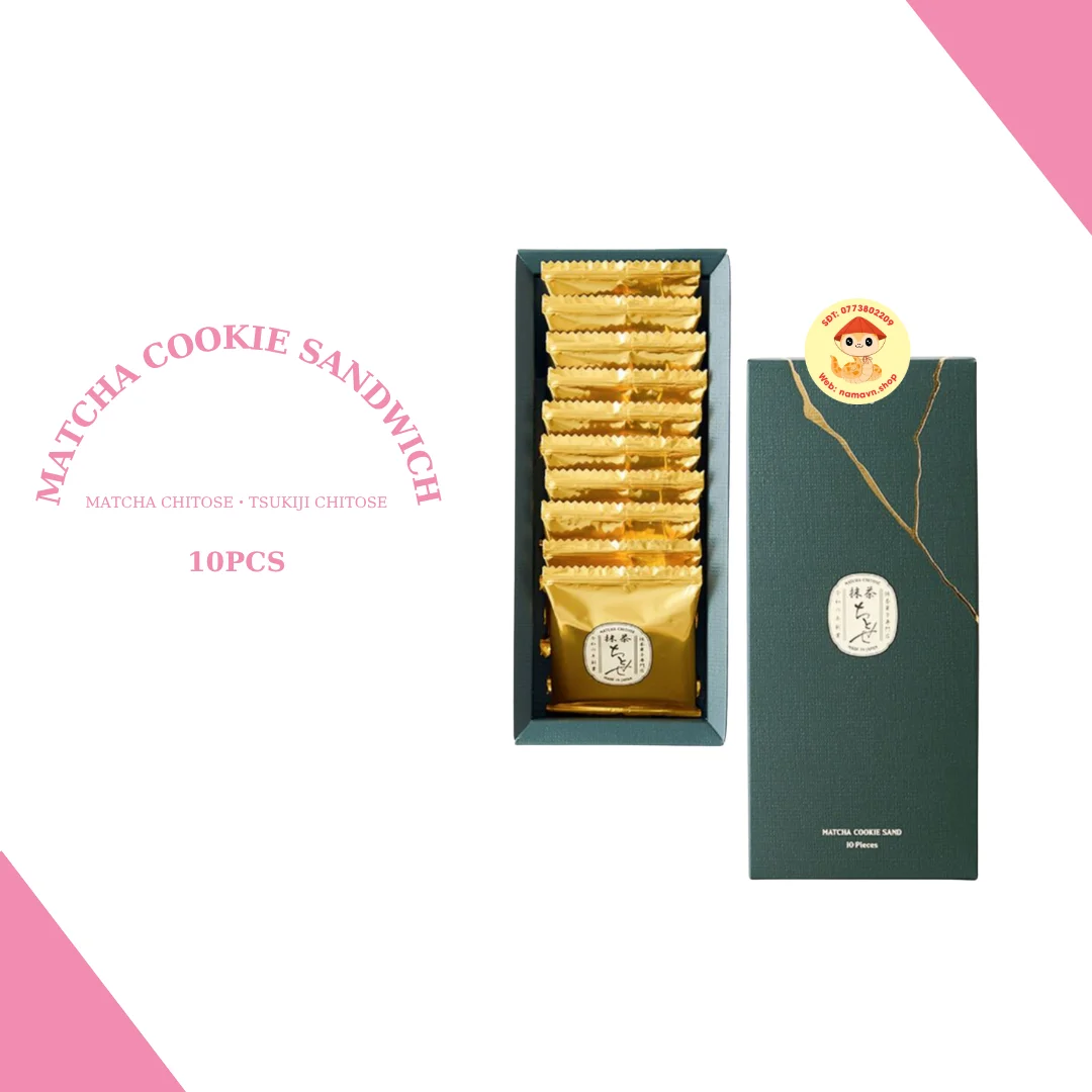 Matcha Cookie Sandwich