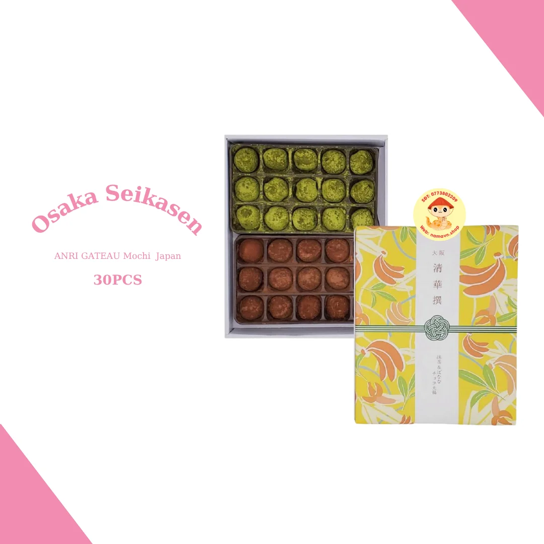 Osaka Seikasen Banana Choco Mochi 